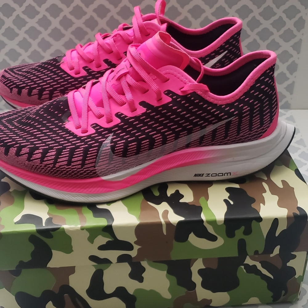Hot Nike Zoom Pegasus Turbo 2 Pink Blast White Black